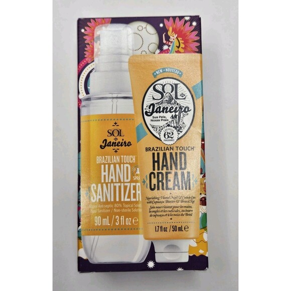 Sol De Janeiro Over The Moon Hand Sanatizer & Brazilian Touch Hand Cream 2pc Set - Picture 3 of 6